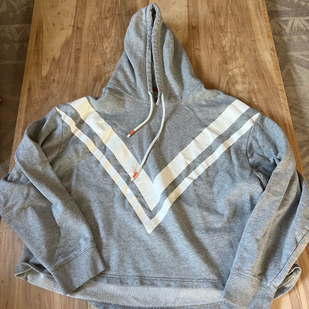 French Terry Chevron Hoodie